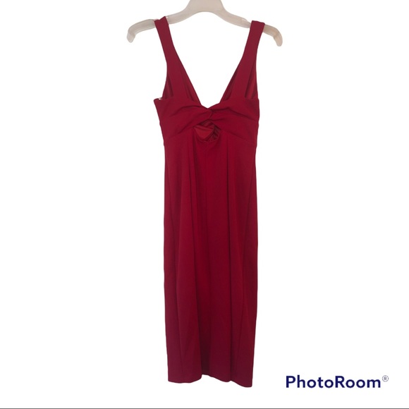 Red NY&Company slip dress - Picture 4 of 5